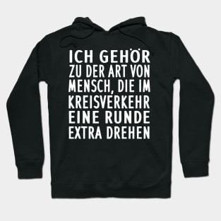 Autofahrer Fahrschule Straßenverkehr Führerschein Hoodie